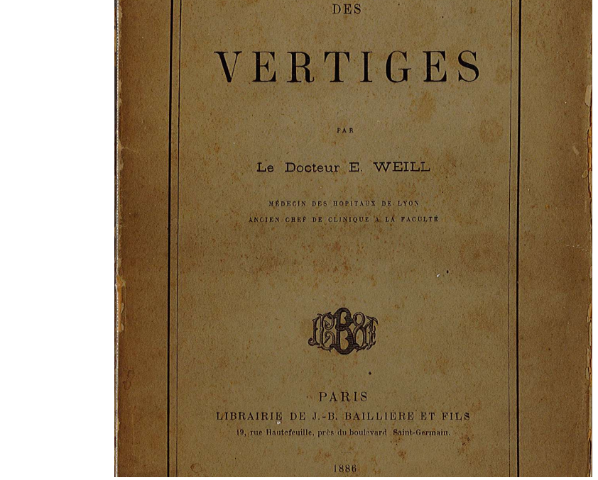 Réflexions vestibulaires Réflexions vestibulaires